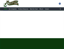 Tablet Screenshot of mccleskeycotton.com